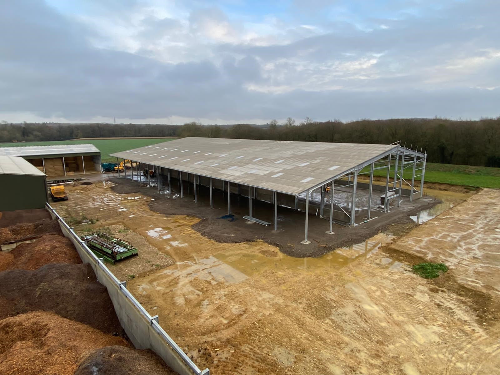 Grain Storage Building Project Thor Atkinson Thor Atkinson Ltd
