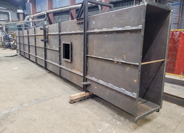 Hot elevator installed at asphalt plant